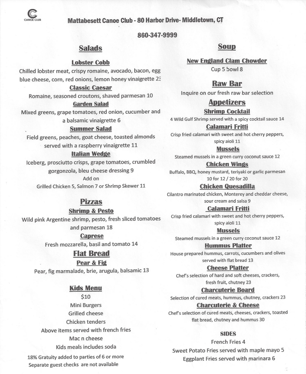 Menu page1